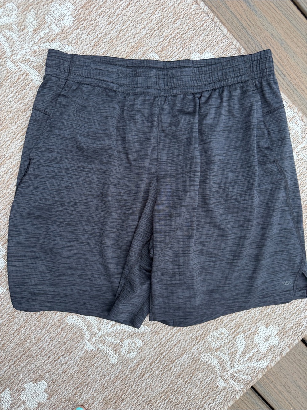 DSG Men's Charcoal Performance Athletic Shorts